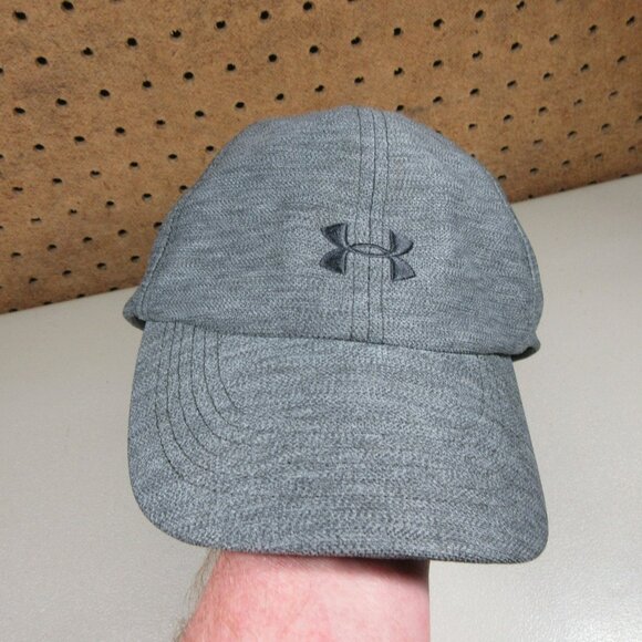 Under Armour womens heathered gray Play Up strapback hat OS EUC - Picture 1 of 6